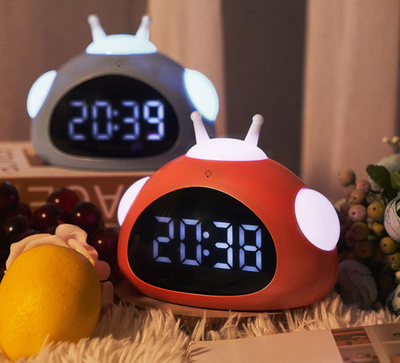 Reloj Despertador Infantil con Luz Nocturna y Diseño de Mascota - Image 11
