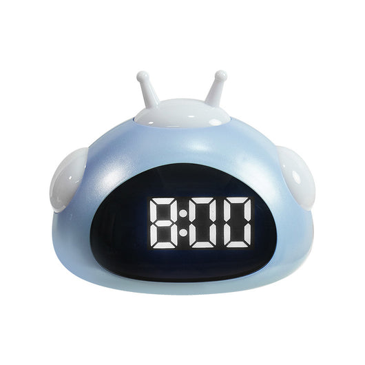Reloj Despertador Infantil con Luz Nocturna y Diseño de Mascota