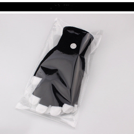 Guantes LED Luminosos con Dedos Sensibles