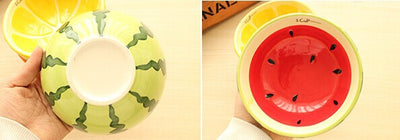 Tazón de Cerámica Frutas - Diseño Sandía, Naranja y Limón - Image 14