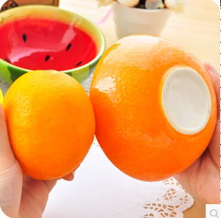 Tazón de Cerámica Frutas - Diseño Sandía, Naranja y Limón - Image 5
