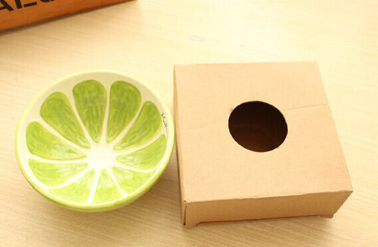 Tazón de Cerámica Frutas - Diseño Sandía, Naranja y Limón - Image 4