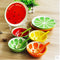 Tazón de Cerámica Frutas - Diseño Sandía, Naranja y Limón