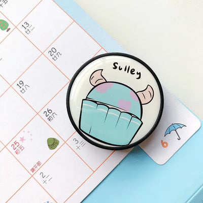 Soporte de Anillo Airbag Plegable con Diseño Cartoon para iPhone, Samsung, Xiaomi y Huawei - Image 10