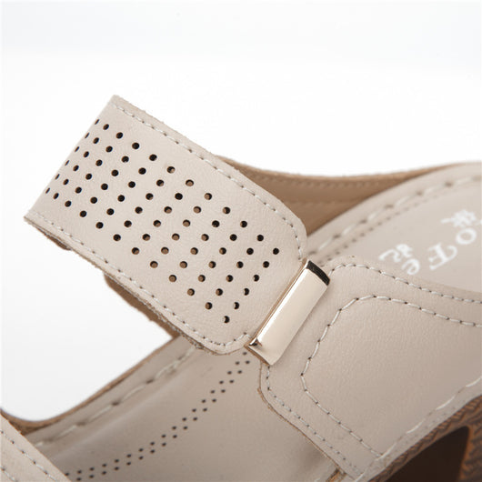 Sandalias Cómodas de Tacón Grueso para Mujer - Estilo Europeo Talla Grande - Image 9