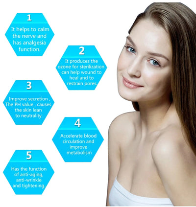 Lámpara de Electroterapia 4 en 1 - Eliminador de Acné y Rejuvenecimiento Facial - Image 8