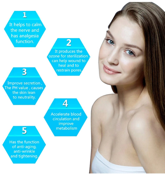 Lámpara de Electroterapia 4 en 1 - Eliminador de Acné y Rejuvenecimiento Facial - Image 8