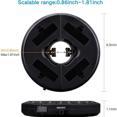 Lámpara Camping Multifuncional 24 LED - Luz Portátil con Paraguas Desmontable - Image 6