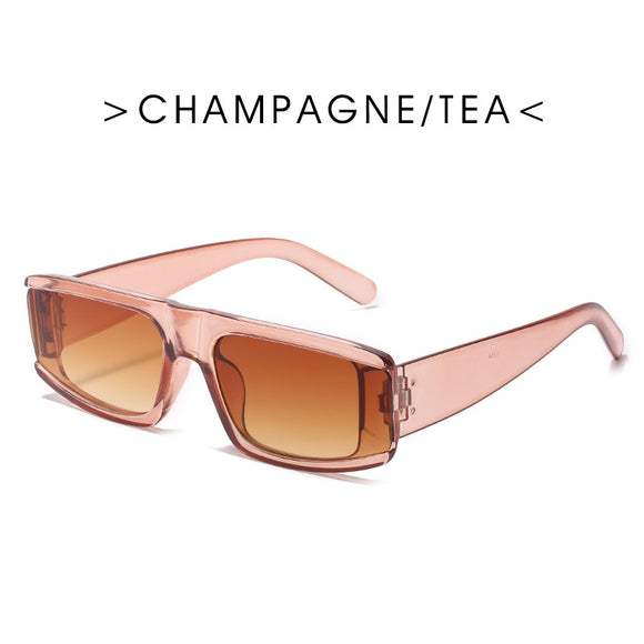 Gafas de Sol Cuadradas de Tendencia Europea - Estilo Street Wear Unisex