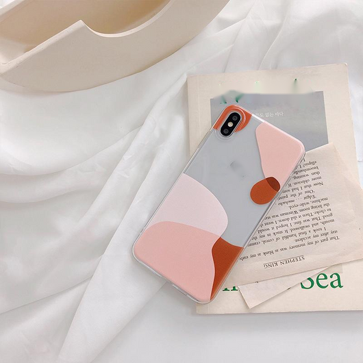 Funda Transparente con Arte Mosaico Compatible con Apple - Image 8