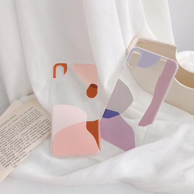 Funda Transparente con Arte Mosaico Compatible con Apple - Image 4