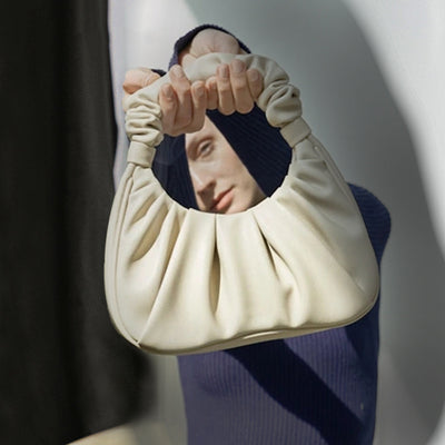Bolsa de Mano Elegante Plegable - Cartera Axilar de Temperamento - Image 10