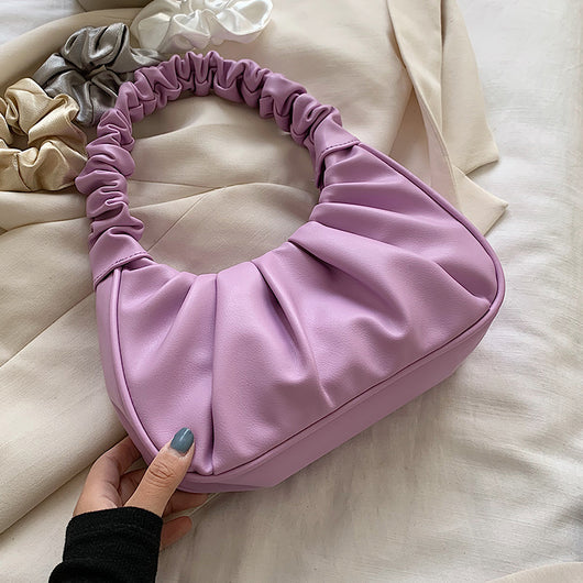 Bolsa de Mano Elegante Plegable - Cartera Axilar de Temperamento - Image 4