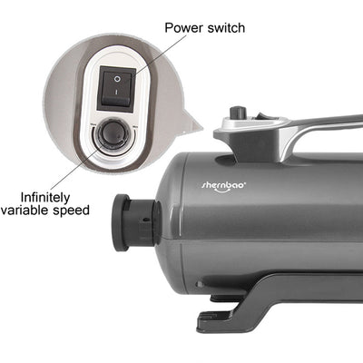 Secador de Aire Doble Motor para Perros Grandes - Potencia Profesional - Image 8