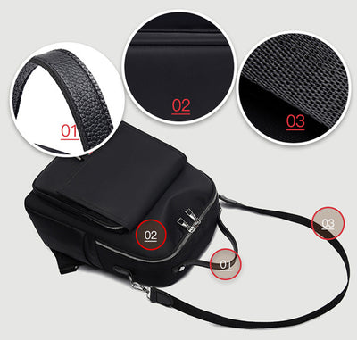 Mochila Escolar Multifuncional Estilo Coreano con Tela Oxford - Image 11