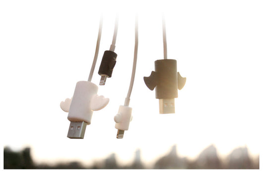 Protector de Cable de Carga Flexible - Funda Protectora Anti-Rotura para Audífonos y Cables de Datos - Image 9