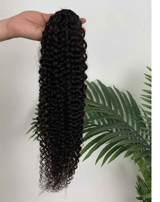Peluca de Fibra Sintética Premium - Cabello Ondulado Importado