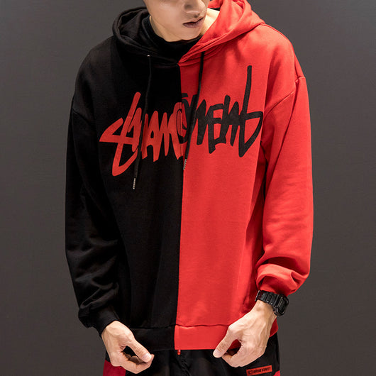 Sudadera Deportiva con Capucha y Bloques de Color para Hombre - Image 4