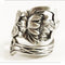 Stereo Rose Shaped Rings For Women, Vintage, Classic, 3D, Flower, Fashion, Wedding Party, Birthday Gift, Jewelry Flowers 5 1PCS