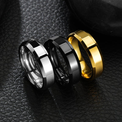 Anillo de Acero Inoxidable Dorado para Hombre y Mujer - Joya Elegante y Versátil - Image 12