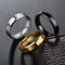 Anillo de Acero Inoxidable Dorado para Hombre y Mujer - Joya Elegante y Versátil