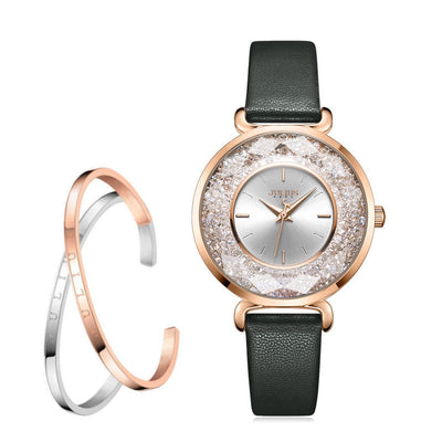 Reloj de Dama Vintage Cuero Bosque - Image 3