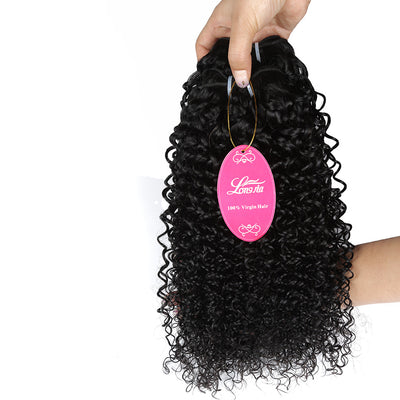 Paquetes de Cabello Rizado Brasileño Natural - Rizos Kinky Teñibles - Image 3