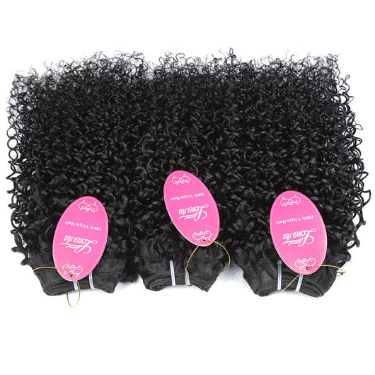 Paquetes de Cabello Rizado Brasileño Natural - Rizos Kinky Teñibles - Image 5