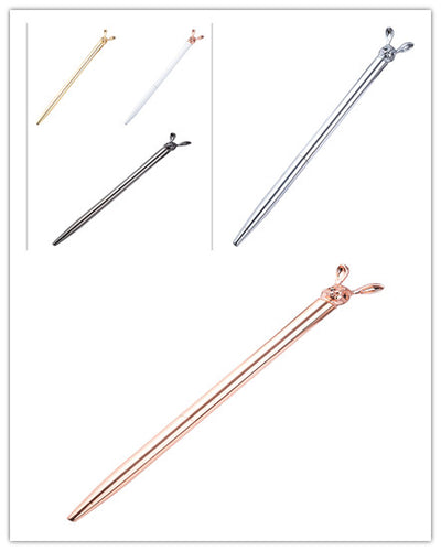 Bolígrafo Metálico Giratorio Diseño Conejito Coreano - Pluma Premium Personalizable - Image 13