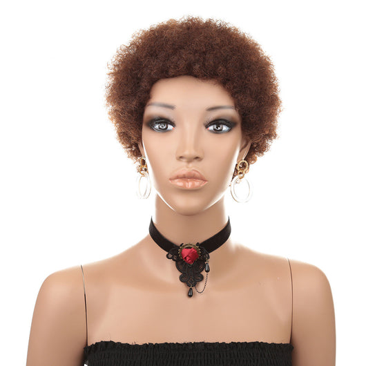 Peluca de Cabello Natural Rizado Afro Kinky Curls - Image 10
