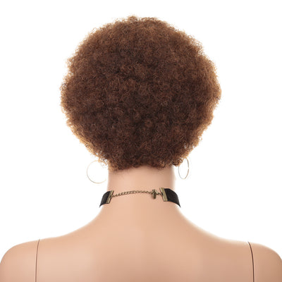 Peluca de Cabello Natural Rizado Afro Kinky Curls - Image 5