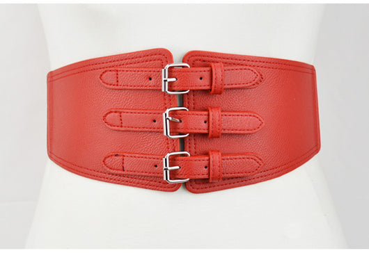 Cinturón Decorativo Elástico de Cuero para Chaqueta Acolchada Mujer - Image 10