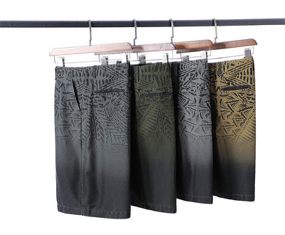 Pantalones de Playa Overol Hombre Estilo Nacional Tendencia - Image 7