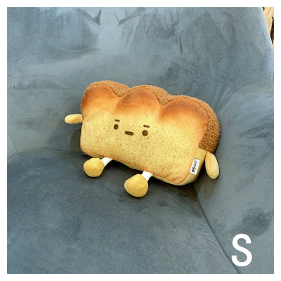 Almohada de Pan Emocional Adorable, Cojín de Sofá Tostada de Dibujos Animados - Image 9