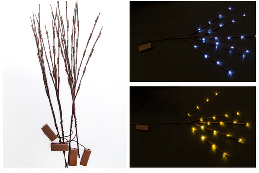 Luces de Rama LED para Interiores - Decoración Navideña y Eventos - Image 10