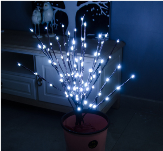 Luces de Rama LED para Interiores - Decoración Navideña y Eventos - Image 7