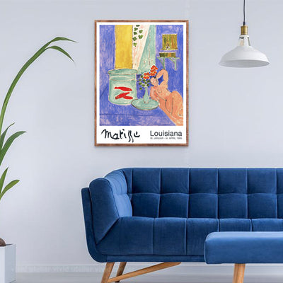 Cuadro de Óleo Pez Dorado Estilo Matisse - Lienzo Decorativo para Sala - Image 7