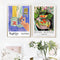 Cuadro de Óleo Pez Dorado Estilo Matisse - Lienzo Decorativo para Sala