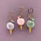 Llavero Peluche Helado Adorable - Colgante Cartoon para Bolso y Coche