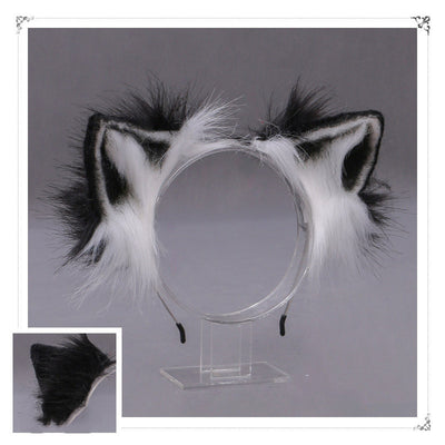 Diadema Orejas de Gato Lolita Japonesa - Accesorios de Cabello Artesanal de Felpa - Image 2