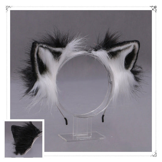 Diadema Orejas de Gato Lolita Japonesa - Accesorios de Cabello Artesanal de Felpa - Image 2