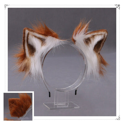 Diadema Orejas de Gato Lolita Japonesa - Accesorios de Cabello Artesanal de Felpa - Image 5