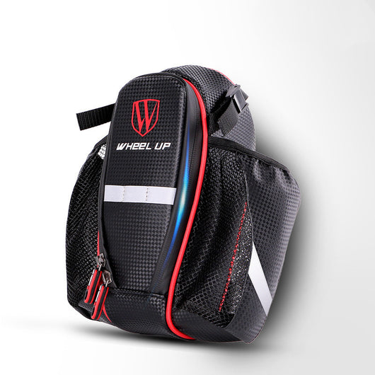 Bolsa Trasera Impermeable para Bicicleta con Compartimento para Botella y Teléfono - Image 7
