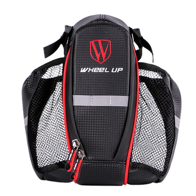 Bolsa Trasera Impermeable para Bicicleta con Compartimento para Botella y Teléfono