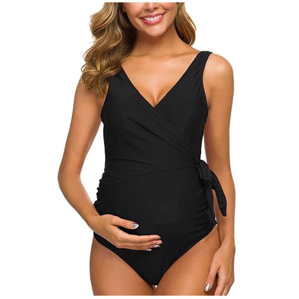 Traje de Baño Premamá Elegante Talla Única Europea