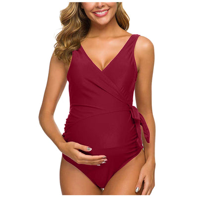 Traje de Baño Premamá Elegante Talla Única Europea - Image 5
