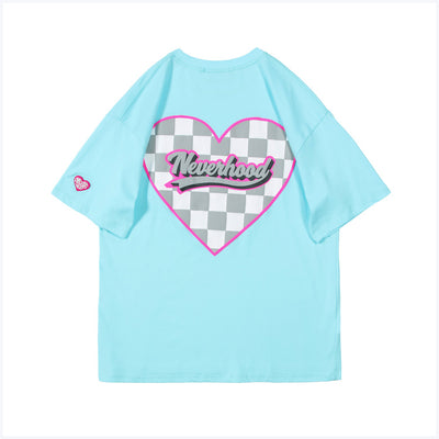Blusa Cuadros Simple Love Manga Corta - Image 2