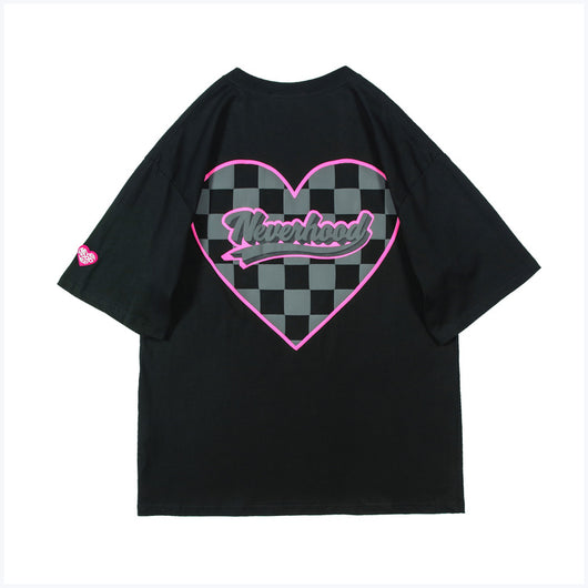 Blusa Cuadros Simple Love Manga Corta - Image 4