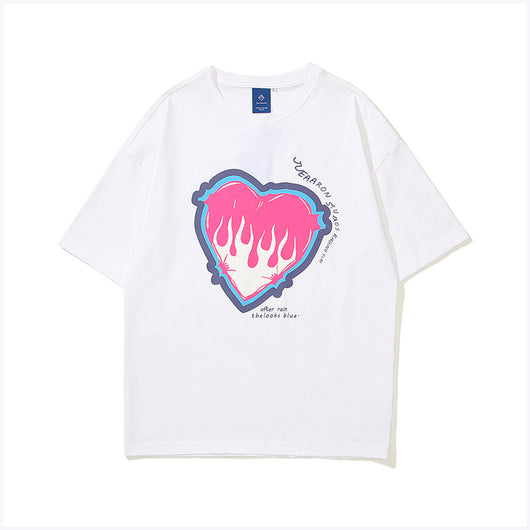 Camiseta Estampado Amor Unisex de Manga Corta - Image 11