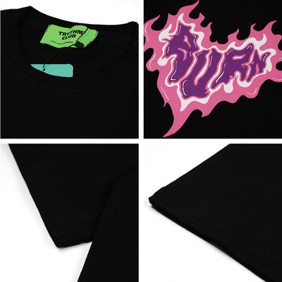 Camiseta Estampado Carta de Amor Manga Corta - Image 9